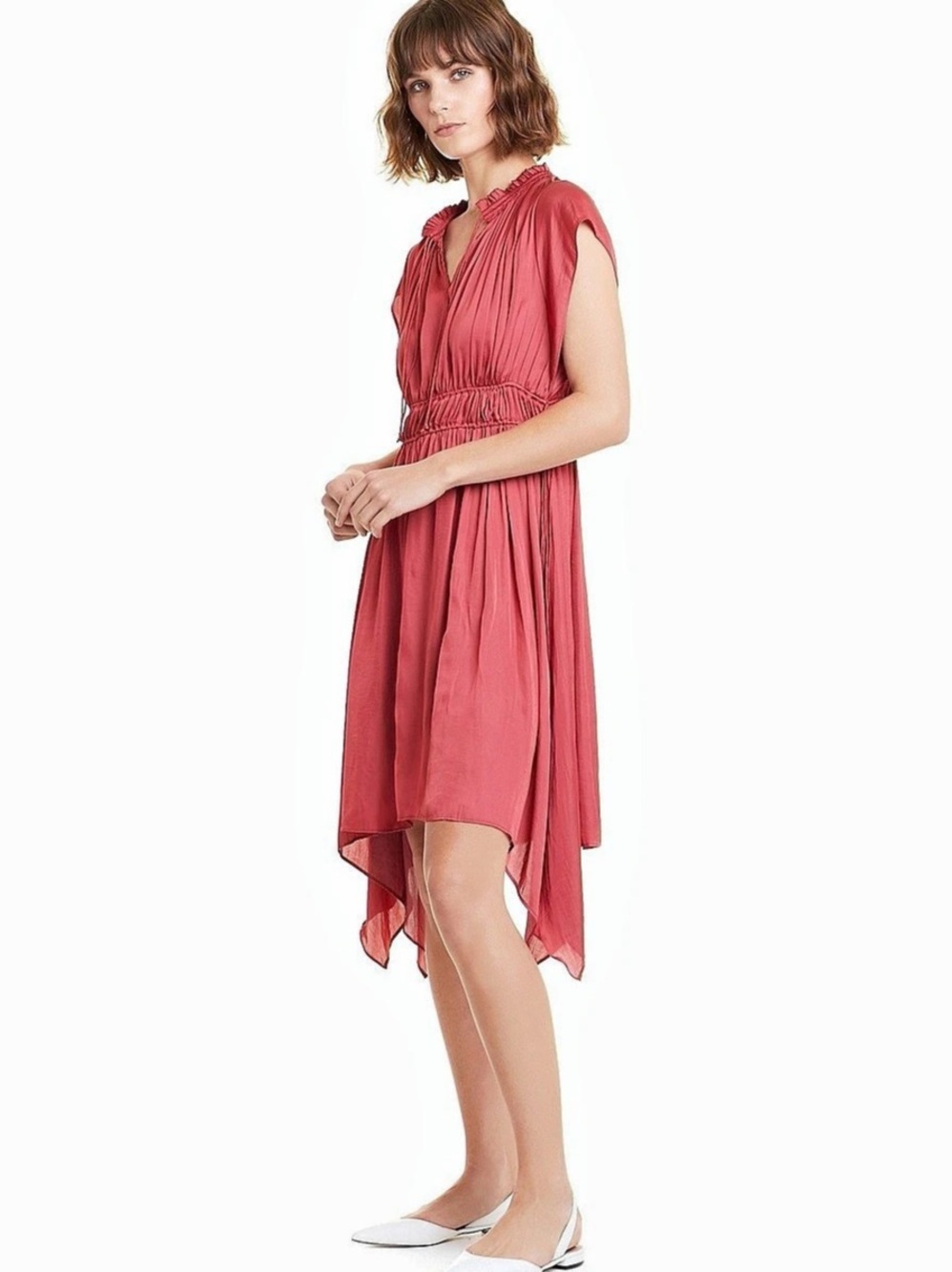 Country Road asymmetrical hem dress